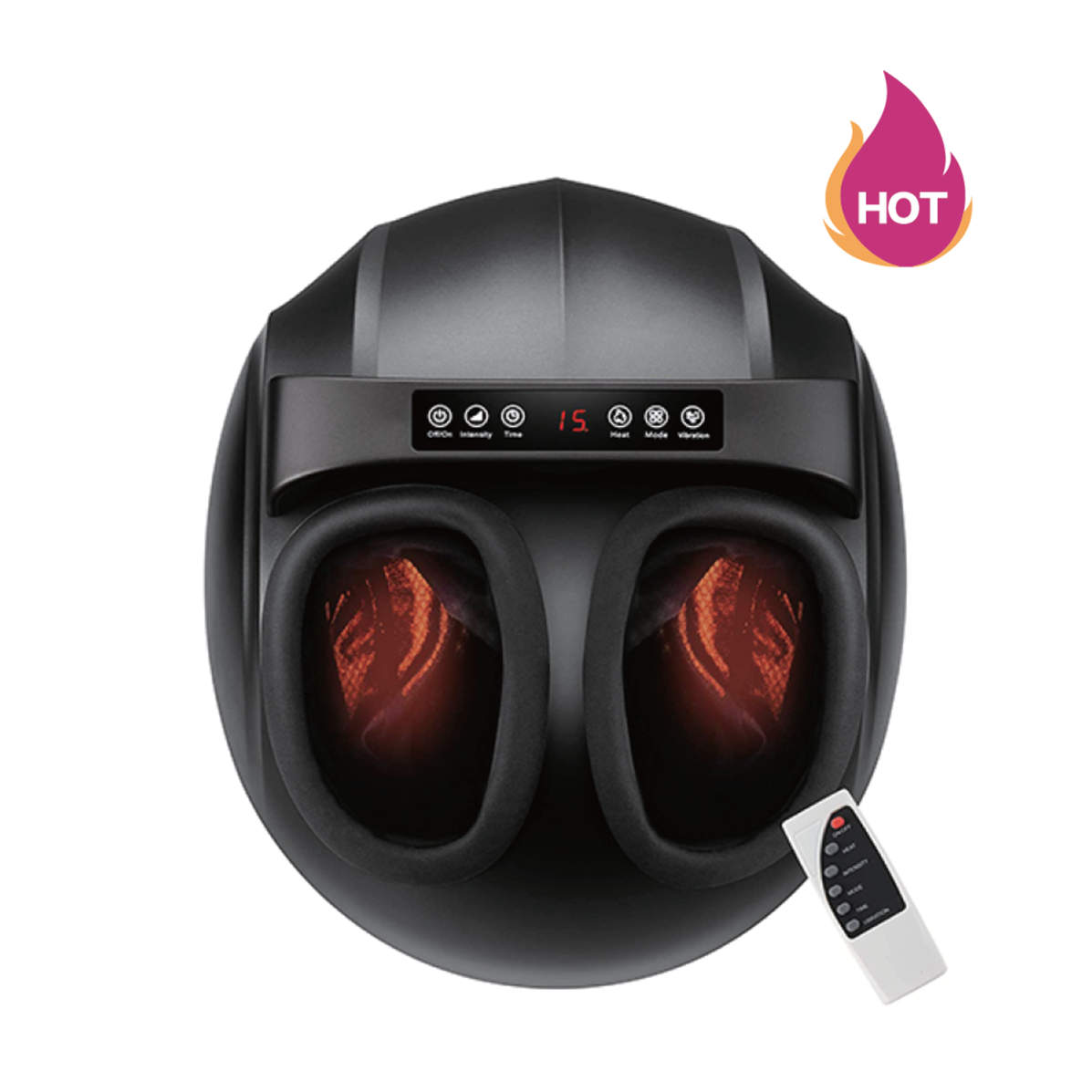 air pressure foot massager with heat