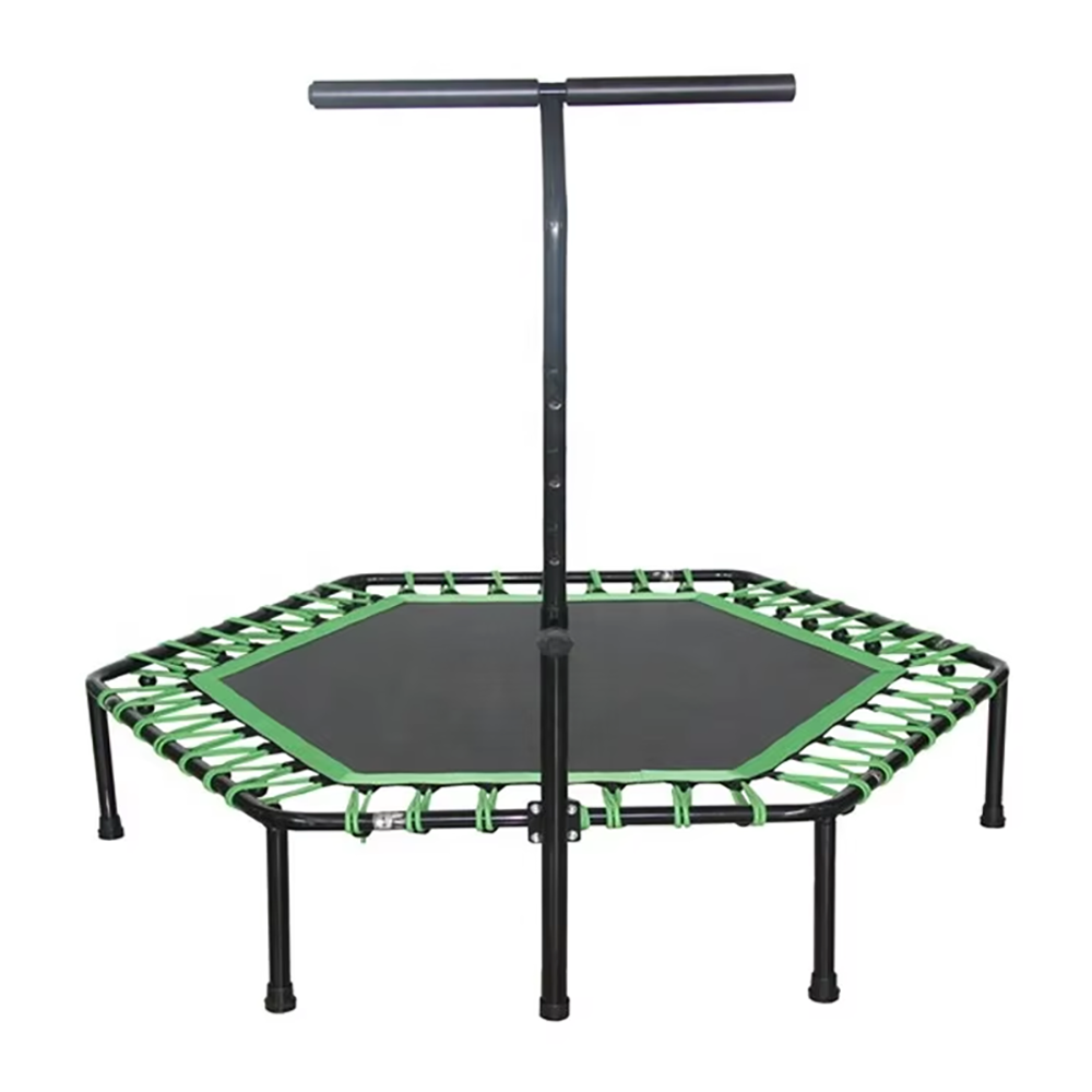 44 inch hexagonal trampoline with handle TD001HT-2