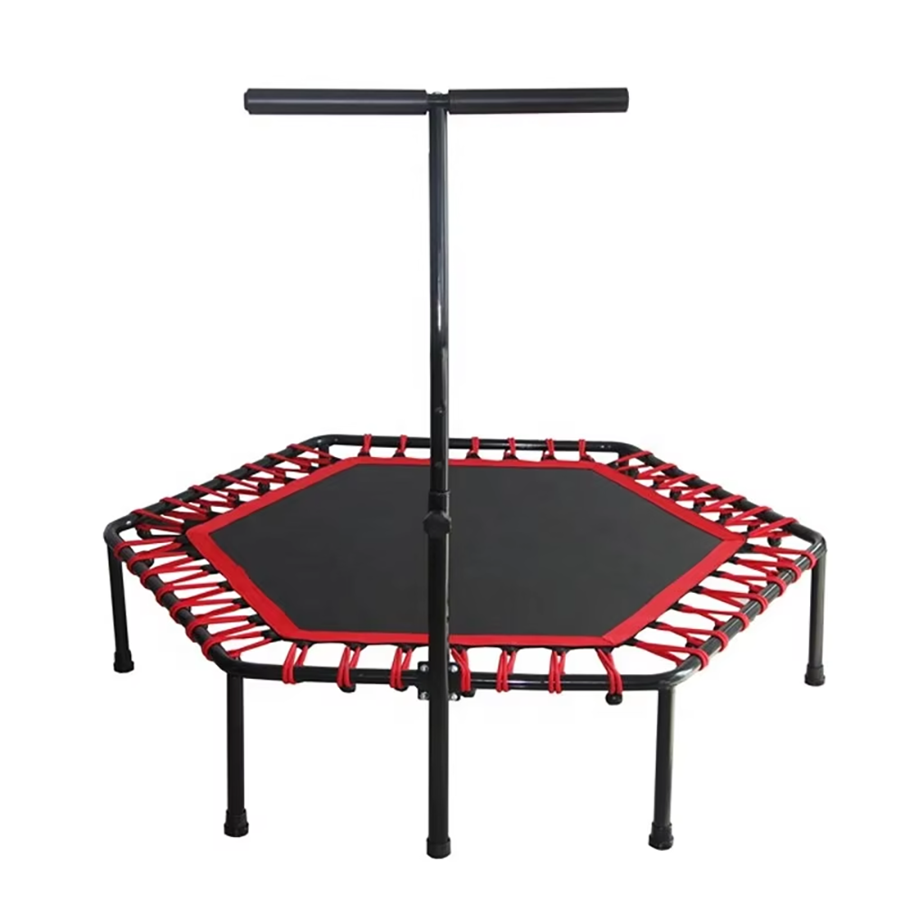 50 inch hexagonal trampoline with handle TD001HT-4
